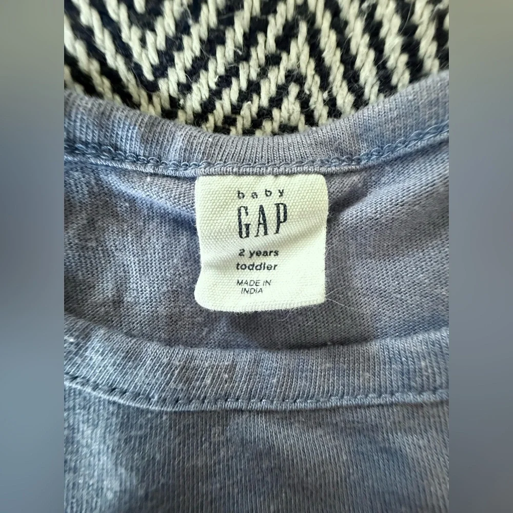 Baby GAP Toddler Dress with Bloomers | Blue & White Eyelet | 2T - Picture 3 of 6